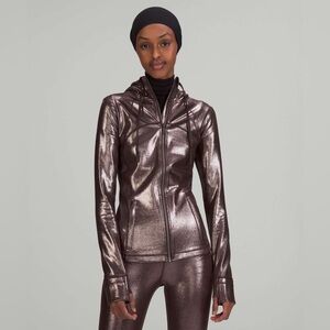 Lululemon Hooded Define Jacket *Shine Radiate Foil Print French Press